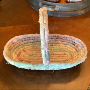 Charming Multicolor Handwoven Basket